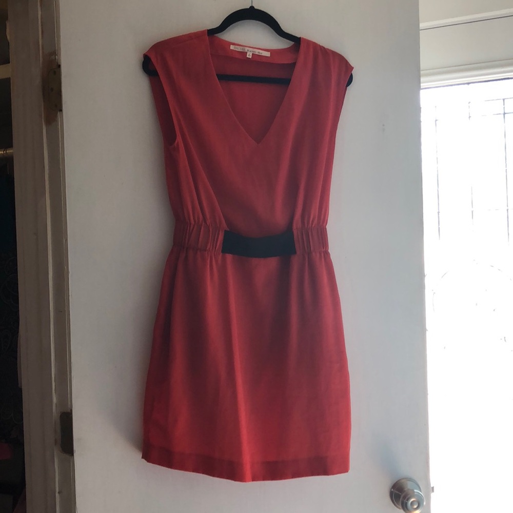 🍄 3 for $18 Orange fall short sleeved Rachel Roy